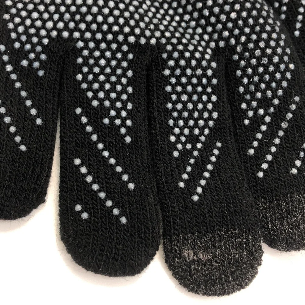 Women's Winter touchscreen Gloves Anti-skid Black Gloves
